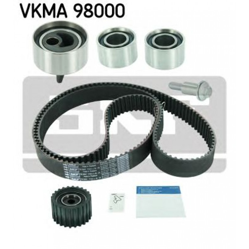 VKMA 98000 SKF Комплект ГРМ (ремінь + ролик)